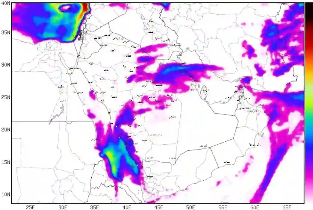 الحصيني يحذر من طقس 5 أيام قادمة على الرياض وجدة وتبوك والطائف ونجران 