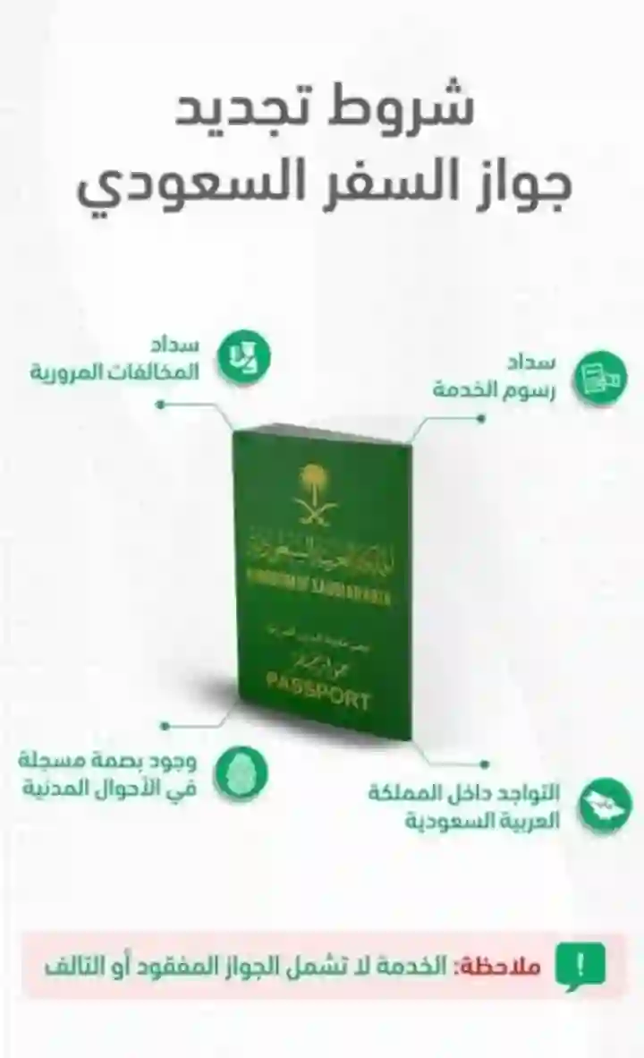 الجوازات تحدد تاريخ تجديد جوازات السفر قبل انتهاءها وهل فيه غرامة على املتأخرين؟ 