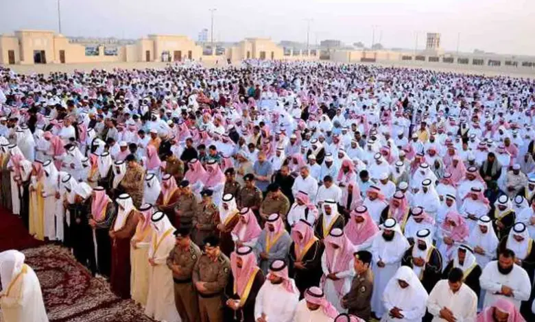 مواعيد صلاة عيد الفطر 1445 في الرياض وجدة ومكة والمدينة والدمام وتبوك ونجران وجازان وعسير وأبها والطايف