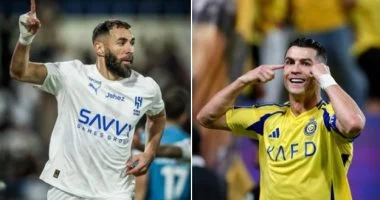 عاجل.. نكتة سمجة من بنزيما تفجر غضب رونالدو