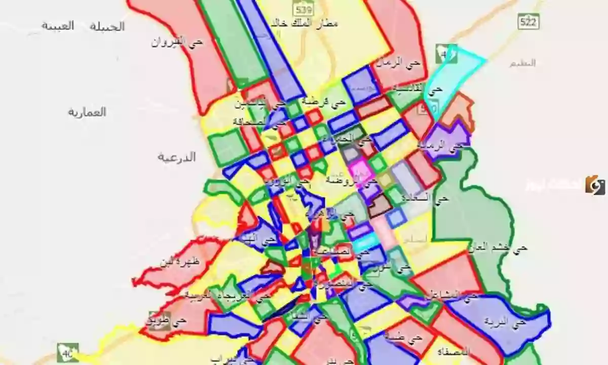 أمانة الرياض تعلن رسمياً عن الأحياء الجديدة ضمن الهدد من بينها مناطق حديثة