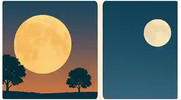 المسند يكشف سبب تضخم القمر في سماء السعودية هذه الأيام خاصة عند الشروق والغروب 