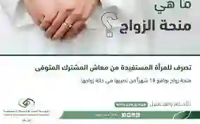 شروط صرف منحة الزواج من التأمينات 2024 وما هي الفئات المستفيدة