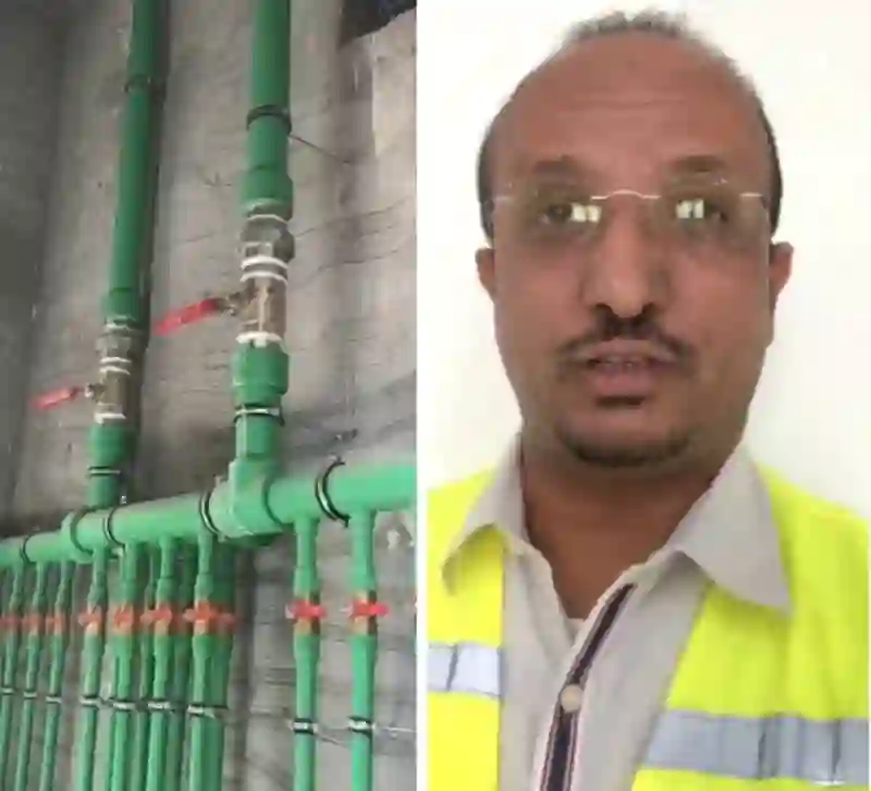 طريقة تبريد المياه في المواسير في السعودية بعد موجة الحر وبداية الصيف 