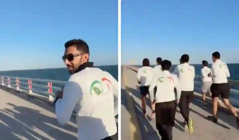 فيديو ما فعله بحرينيون على جسر الملك فهد وآثار الدهشة في السعودية 