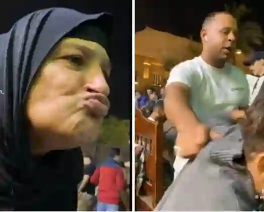 فيديو يشعل شبكات التواصل لسائح سعودي يستخدم طريقة غريبة لابعاد المتسولين عنه في مصر 